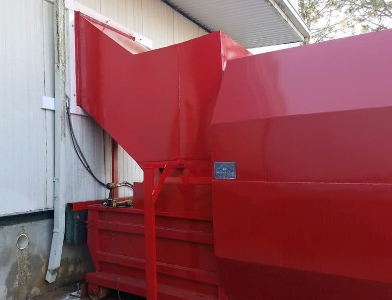 Trash Compactor Installation in Commercial Building